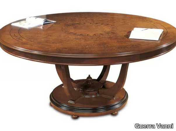 CLASSICO 1149 - Round solid wood table _ Guerra Vanni