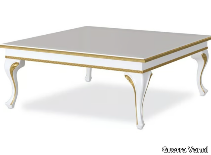 CLASSICO 1251/L - Square solid wood coffee table _ Guerra Vanni