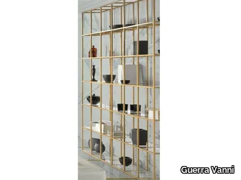 OSCAR - Open freestanding iron bookcase _ Guerra Vanni