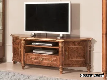 CLASSICO 2072 - Solid wood TV cabinet with doors _ Guerra Vanni