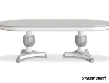 CLASSICO 1269 - Oval solid wood table _ Guerra Vanni
