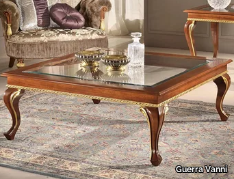 CLASSICO 1251G - Square solid wood coffee table _ Guerra Vanni