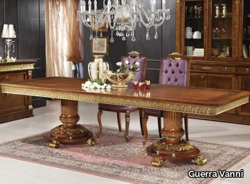 EMPIRE - Rectangular solid wood table _ Guerra Vanni