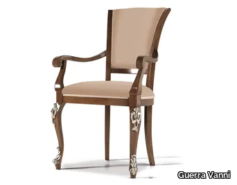 CLASSICO 910P - Solid wood chair with armrests _ Guerra Vanni