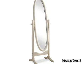 ELLIOT - Tilting freestanding solid wood mirror _ Guerra Vanni