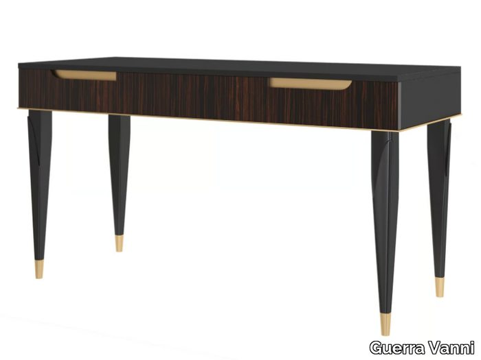 ICONIC - Rectangular wood veneer console table with drawers _ Guerra Vanni