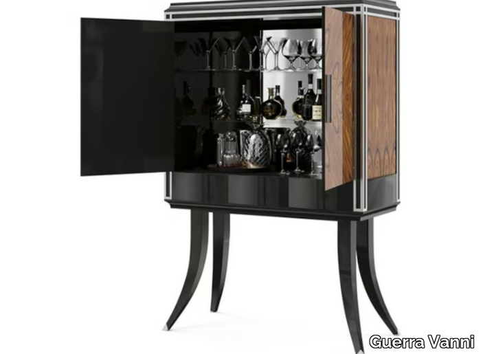 OSCAR - Wood veneer bar cabinet _ Guerra Vanni