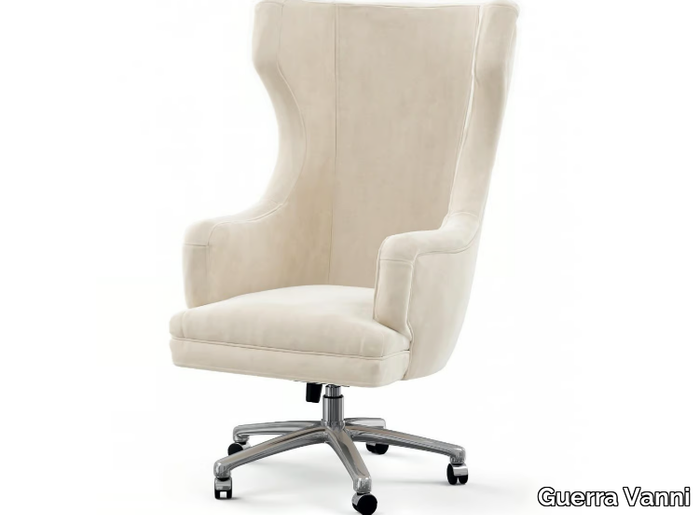 OSCAR - Height-adjustable swivel fabric executive chair _ Guerra Vanni