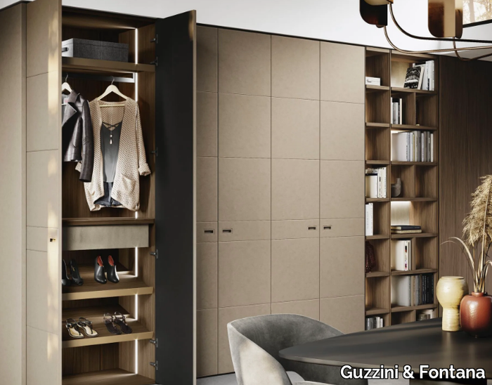 ELLINGTON - Custom Eco-leather wardrobe _ Guzzini & Fontana