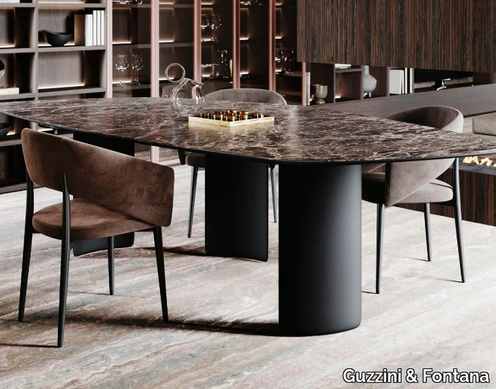 YASS - Porcelain stoneware table _ Guzzini & Fontana