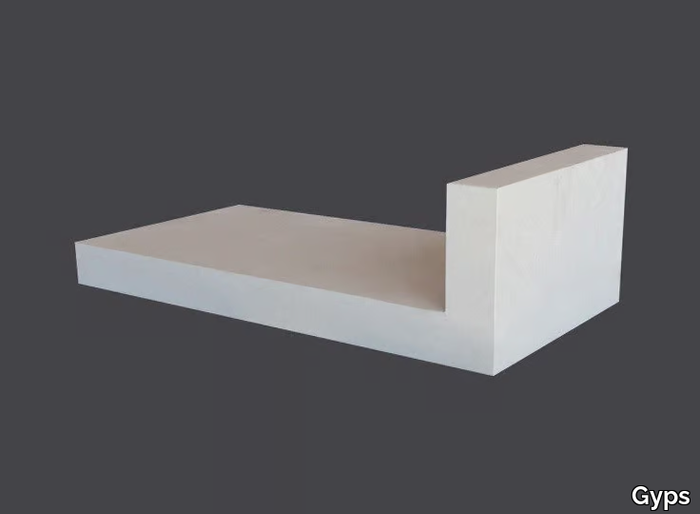 L-SHAPED SHELVES - L-shaped shelves in Plasterboard _ Gyps