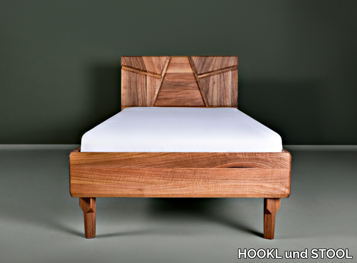 NERETVA - Solid wood single bed _ HOOKL und STOOL