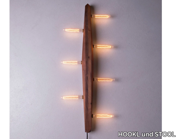 PRAYER - LED solid wood wall lamp _ HOOKL und STOOL