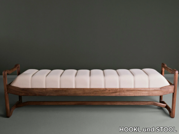 SCENA - Upholstered fabric bench _ HOOKL und STOOL