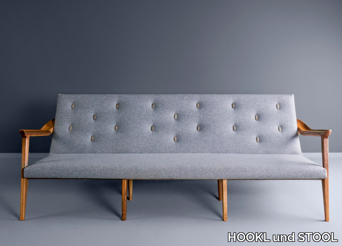 LIPA - 3 seater tufted fabric sofa _ HOOKL und STOOL