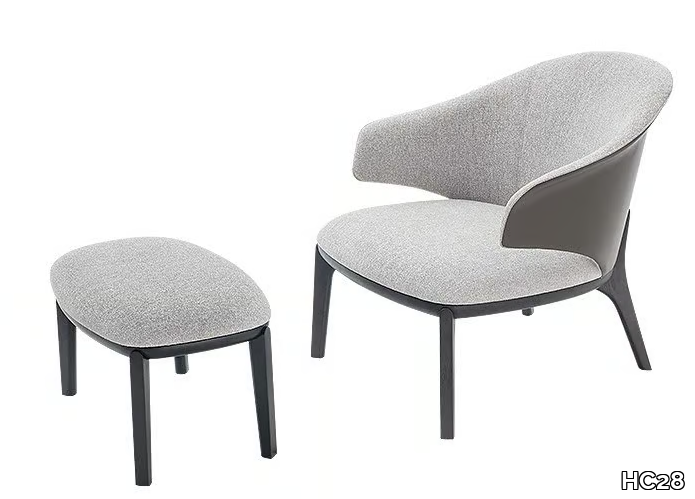 ERIKA - Fabric easy chair with armrests _ HC28