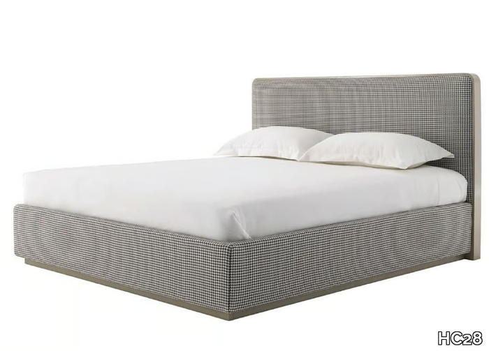 H - Double bed with high headboard _ HC28