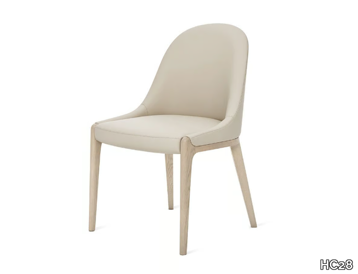 AGATA - Upholstered fabric restaurant chair _ HC28