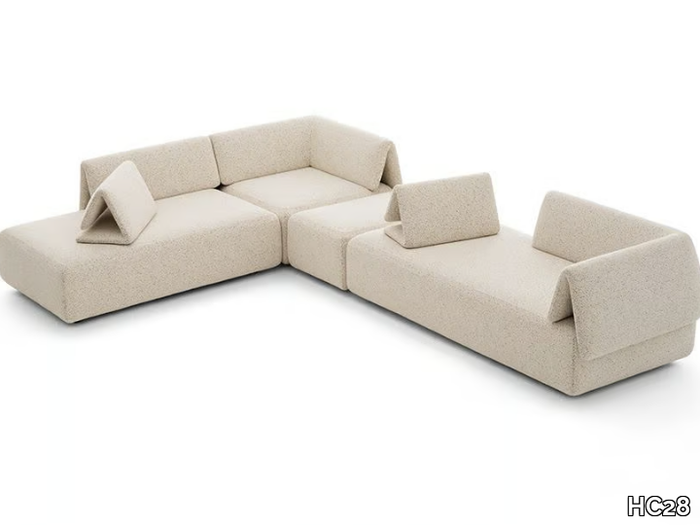 ORIGAMI - Sectional fabric sofa _ HC28
