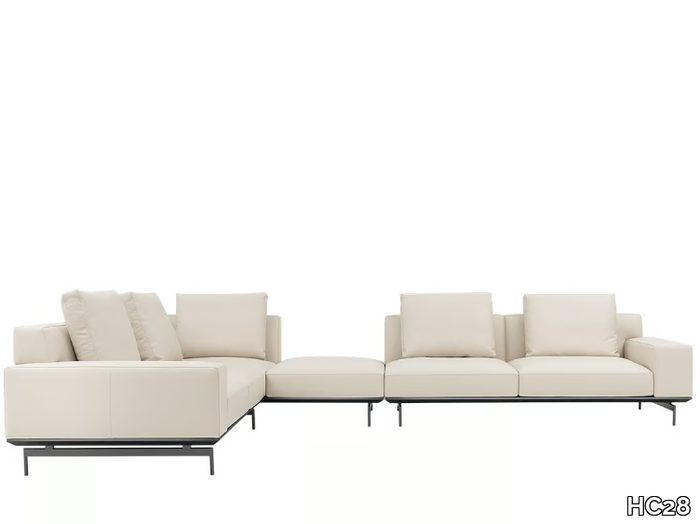 LAN - Sectional leather sofa _ HC28