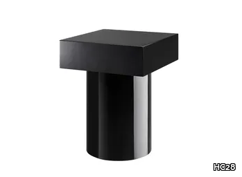 ROMA - Square wooden side table _ HC28