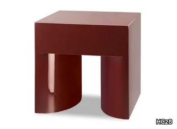 ROMA - Square wooden side table _ HC28