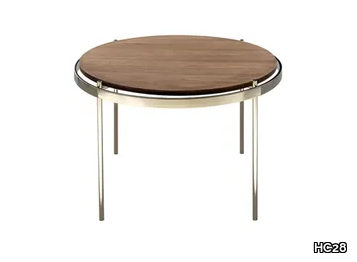 CRI - Round wooden side table _ HC28