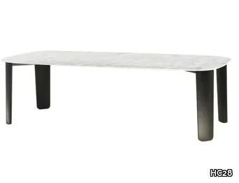 FLU - Rectangular marble dining table _ HC28