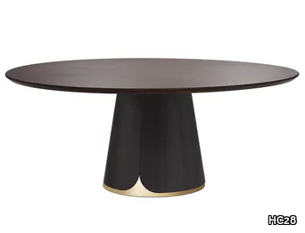 NEMBO - Round wooden dining table _ HC28