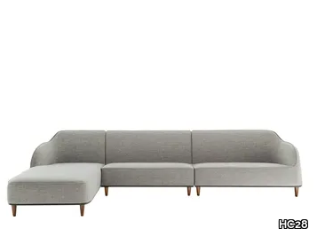 BEAR - Sectional fabric sofa with chaise longue _ HC28