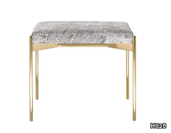 LONJA - Upholstered fabric stool _ HC28