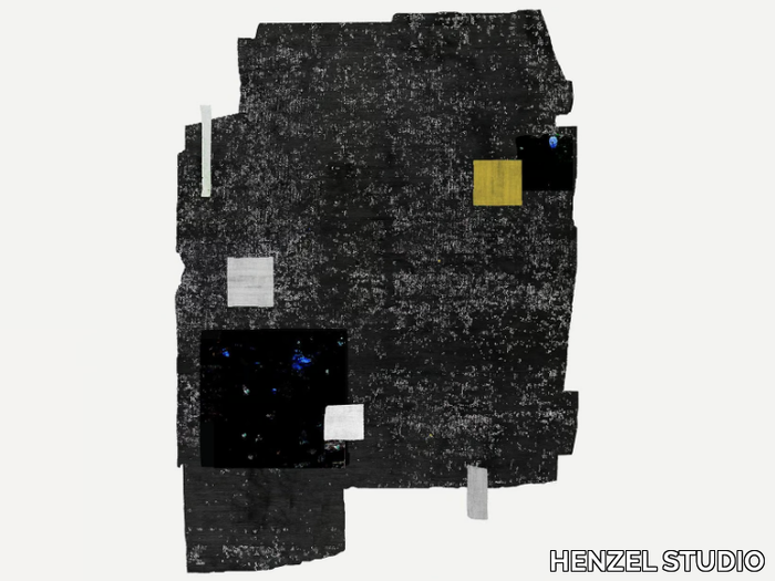 ALSERIO (PASTRENGO NIGHT SKY EDIT) - Custom handmade rug _ HENZEL STUDIO