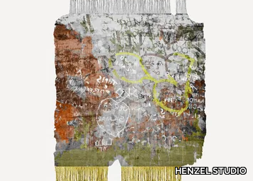 COUTINHO D4 - Handmade custom wool and silk rug _ HENZEL STUDIO