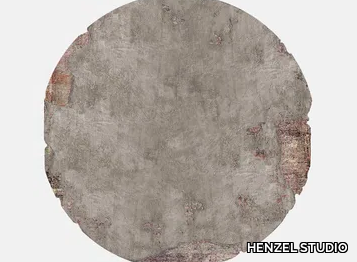 FLICKER (SYCAMORE EDIT) ROUND - Handmade custom rug _ HENZEL STUDIO