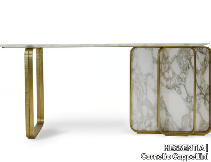 NOVA - Rectangular marble console table _ HESSENTIA | Cornelio Cappellini