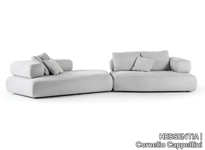 CHOLET - Sectional leather sofa _ HESSENTIA | Cornelio Cappellini