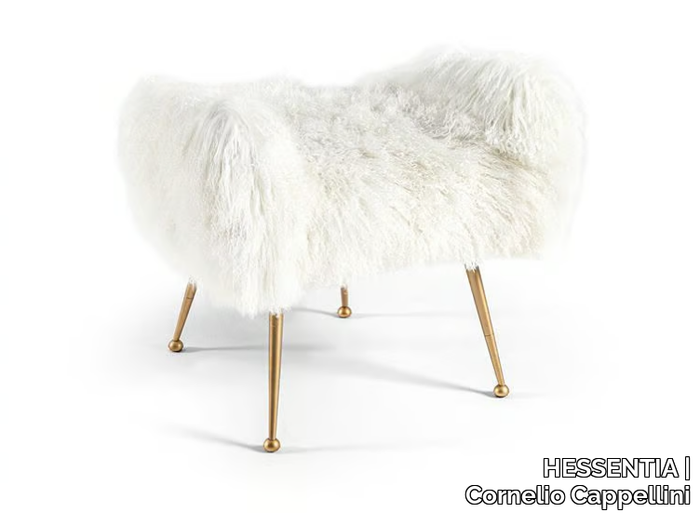 EUPHORIA - Rectangular fur pouf _ HESSENTIA | Cornelio Cappellini