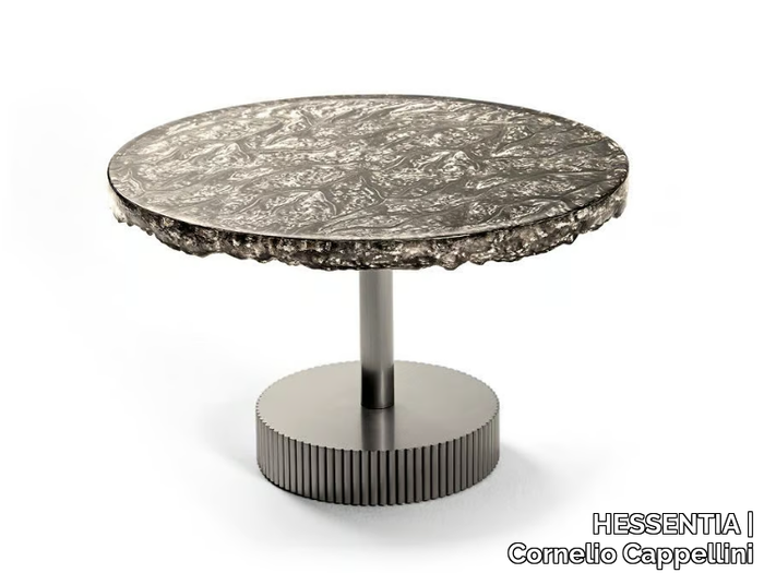 MILLER - Round glass coffee table _ HESSENTIA | Cornelio Cappellini