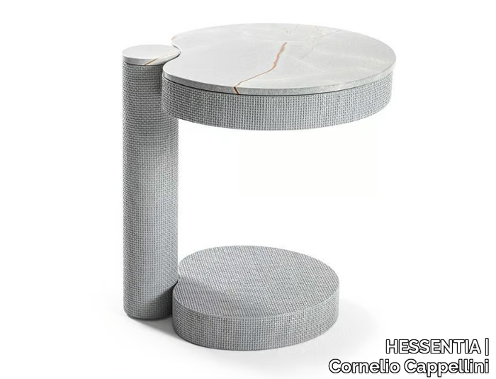 NORA - Round marble side table _ HESSENTIA | Cornelio Cappellini