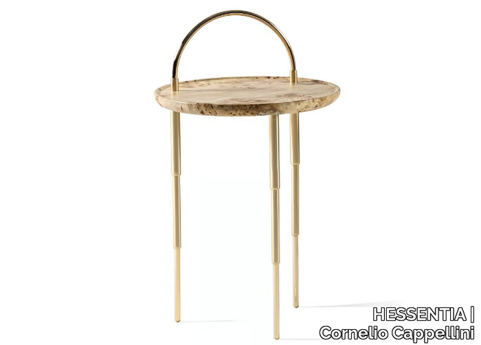 HERON - Round wooden coffee table _ HESSENTIA | Cornelio Cappellini