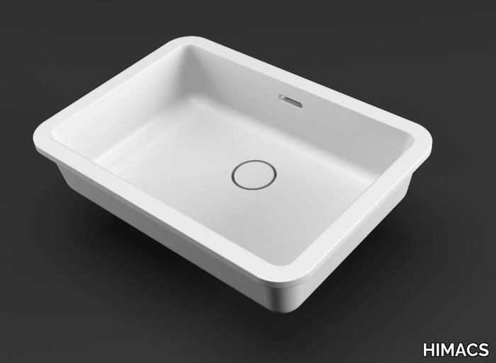 CB4430 - Undermount rectangular HIMACS washbasin _ HIMACS