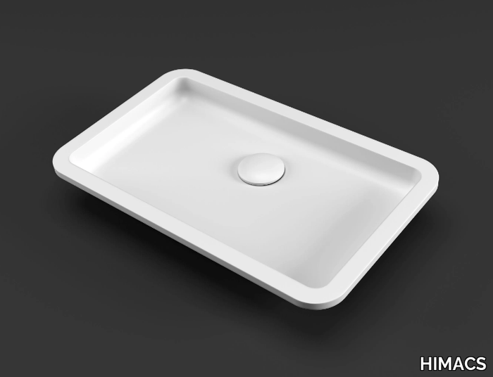 CB4628 - Rectangular undermount HIMACS washbasin _ HIMACS