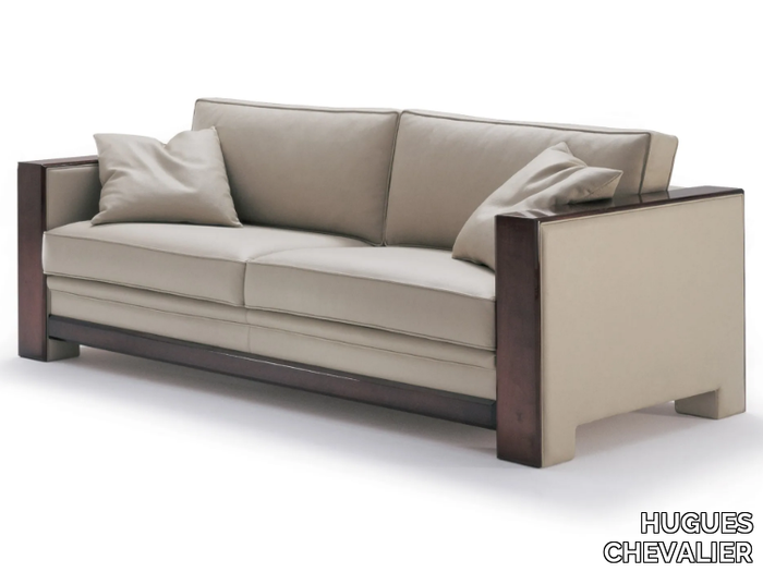 CHARLESTON - Leather sofa _ HUGUES CHEVALIER