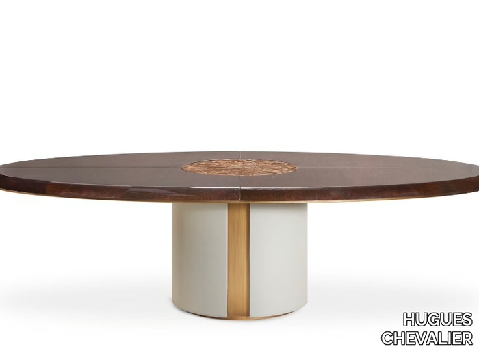 ELYSEE - Oval table _ HUGUES CHEVALIER