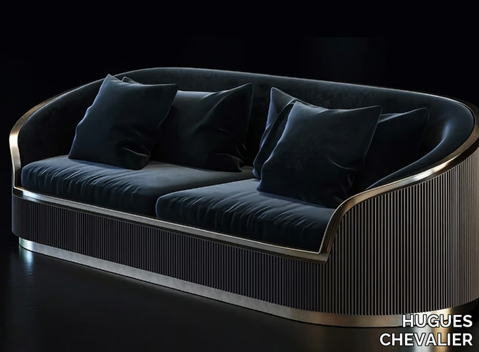 PATSY - Fabric sofa _ HUGUES CHEVALIER