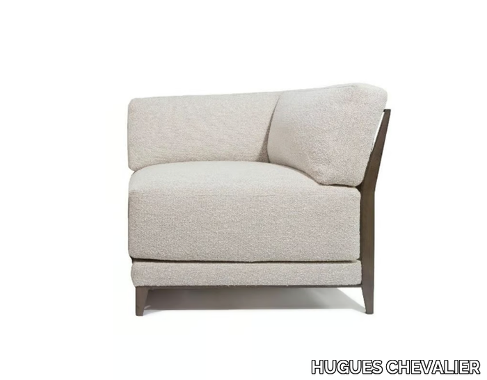 FLEURUS - Corner fabric armchair _ HUGUES CHEVALIER