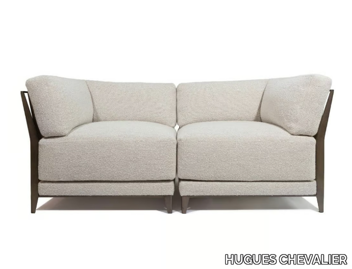 FLEURUS - Sectional fabric sofa _ HUGUES CHEVALIER