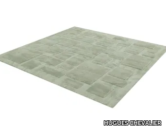 BABYLONE - Square fabric rug _ HUGUES CHEVALIER