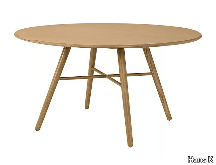 SAN MARCO 690 - Round oak table _ Hans K