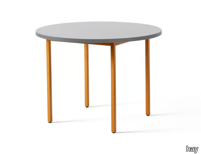 TWO COLOR - Round MDF table _ Hay